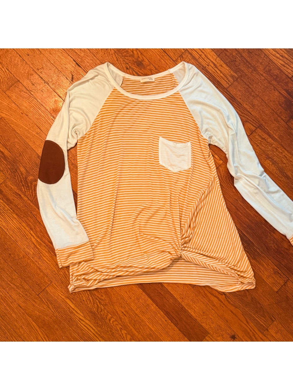 Bohemian Shirt with Leather Elbow Patches